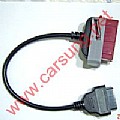 OBDII Femail to PSA30 Diagnostic Connector For Peugeot Citroen