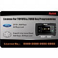 Autek IKEY820 License for Ford 2018+ and Toyota G and H Chip All Key Lost Key Programming